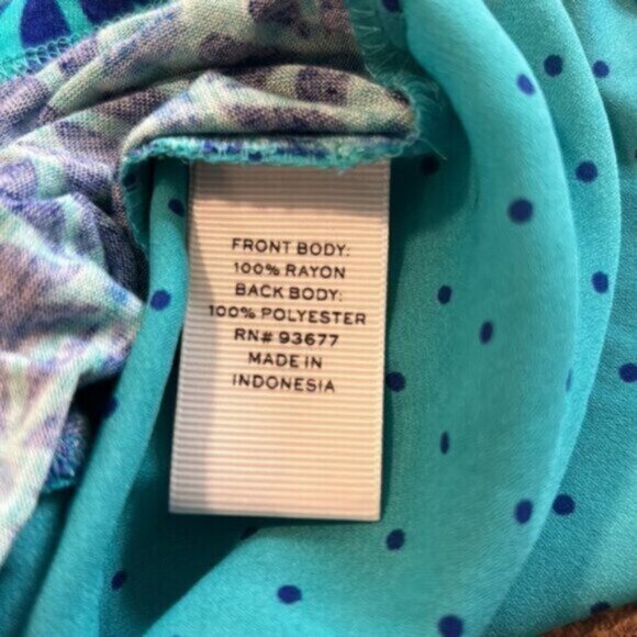 Blue Stylus Tank Top - Picture 3 of 3